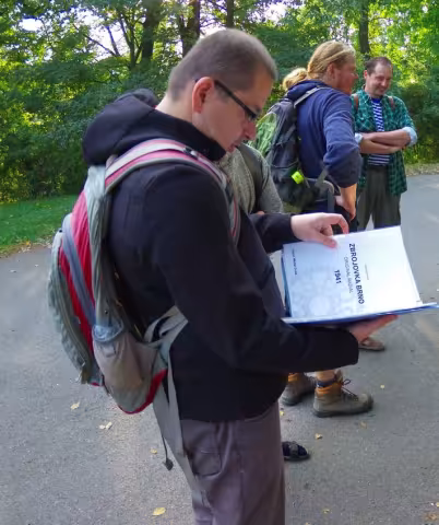 Sraz historických jízdních kol v Brně 1.10. 2016 - foto Josef Mucha