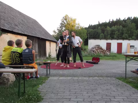 Letní turné po Vysočině 2017, hra Zbojník Ondráš - foto soubor