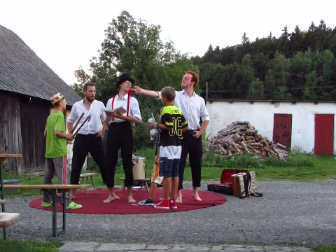 Letní turné po Vysočině 2017, hra Zbojník Ondráš - foto soubor
